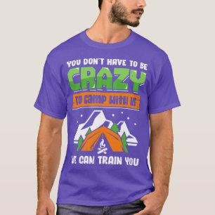 Funny Camping Trip Vacking Friends Camper Gift T-shirt