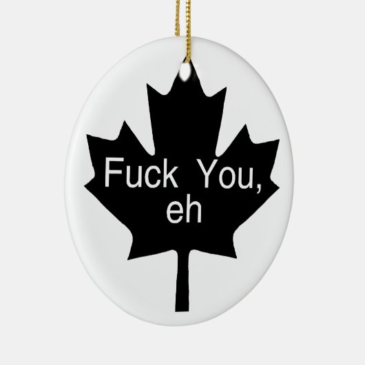 Funny Canada Ornament (Rechts)