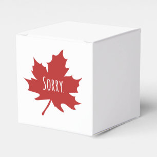 Funny Canadian Bedankdoosjes