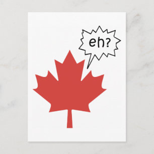 Funny Canadian Briefkaart