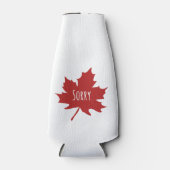 Funny Canadian Flesjeskoeler (Voorkant)