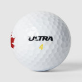 Funny Canadian Golfballen (Logo)