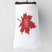 Funny Canadian Golfheadcover (Draai 90)