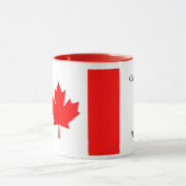 Funny Canadian Moose Canada Day Mok (Midden)