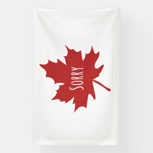 Funny Canadian Spandoek (Verticaal)