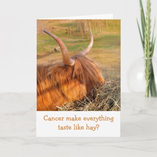 Funny Cancer Cattle wordt goed Kaart (Voorkant)