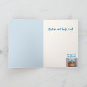 Funny Cancer Doctor Cat Kaart (Binnen)