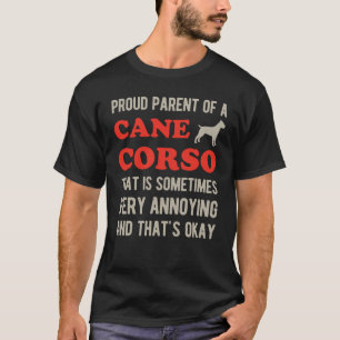 Funny Cane Corso T-shirt