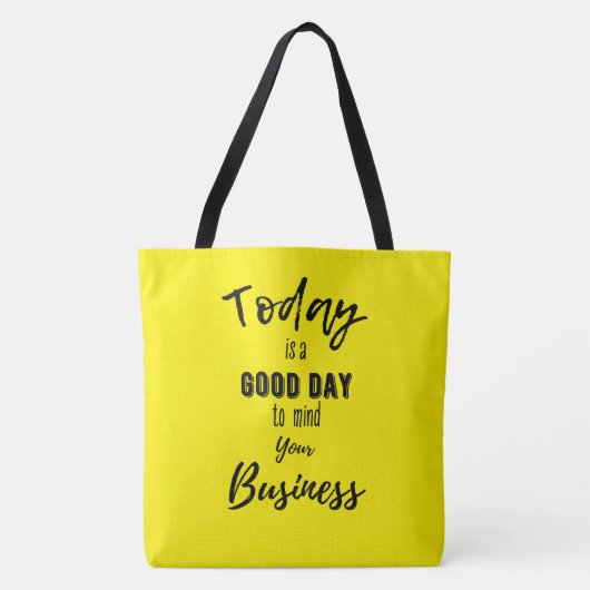 Funny Canvas tas (Voorkant)