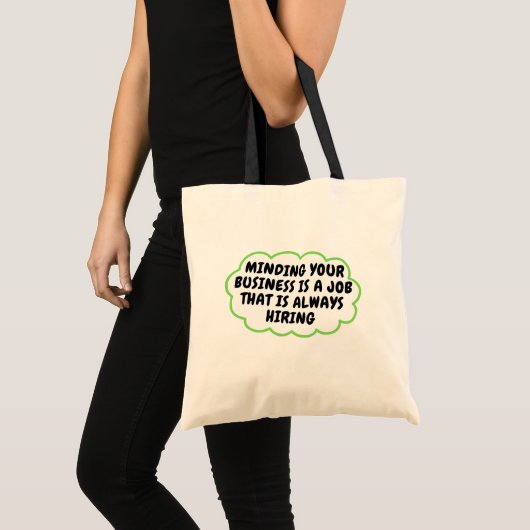 Funny Canvas tas (Voorkant (product))