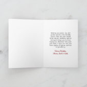 Funny Capybara Carte de Noël pour Amoureux des ani (Intérieur)