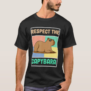 Funny Capybara Ok ik trek naar het Capybara T-shirt