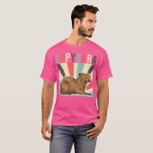 Funny Capybara T-shirt (Voorkant volledig)