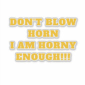 Funny Car Sticker (Voorkant)