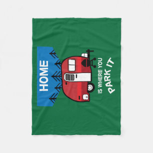 Funny Caravan Gifts Beste caravans Caravans Fleece Deken