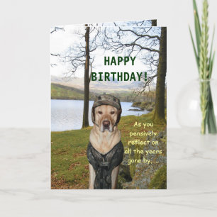 Funny Card voor Hunter of Militair van Vrienden Kaart