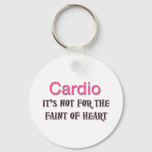Funny Cardio Gezegde Sleutelhanger