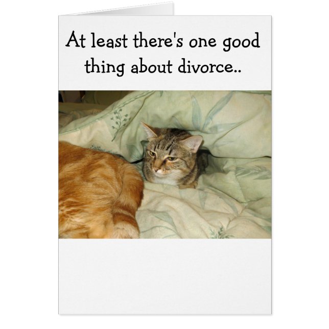 Funny cards for divorce (Devant)