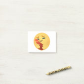 Funny Care Emojis Facebook Post-it® Notes (Op bureau)