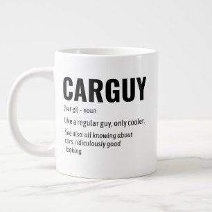 Funny Carguy Dictionary Definition Coffee Mok