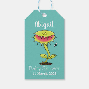 Funny carnivorous Venus fly trap plant cartoon Cadeaulabel