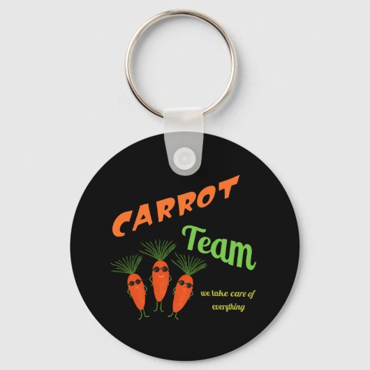 Funny carrots sleutelhanger (Voorkant)