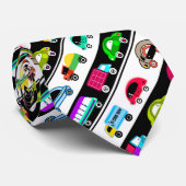 Funny cars stropdas (Opgerold)