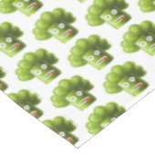 Funny Cartoon Broccoli Pattern Tafelkleed (Gekanteld)