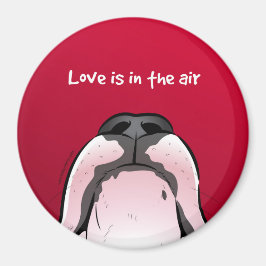 Funny cartoon Bull Terrier Koelkast Magnet Magneet