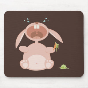 Funny Cartoon Bunny mousepad Muismat