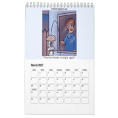 Funny Cartoon Calendar Kalender (Mar 2027)