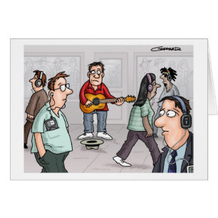 Funny Cartoon Card van Clive Goddard