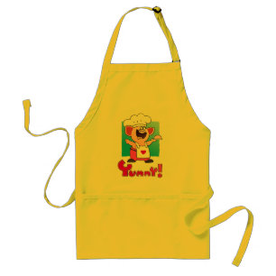 Funny Cartoon Chef Apron Funny Pig Chef Apron Standaard Schort