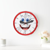 Funny Cartoon Clock Grote Klok (Huis)