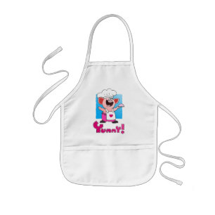 Funny Cartoon Funny Cartoon Pig Chef Kinder Schort