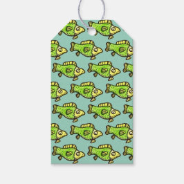 Funny Cartoon Green Fish Drawing Cadeaulabel