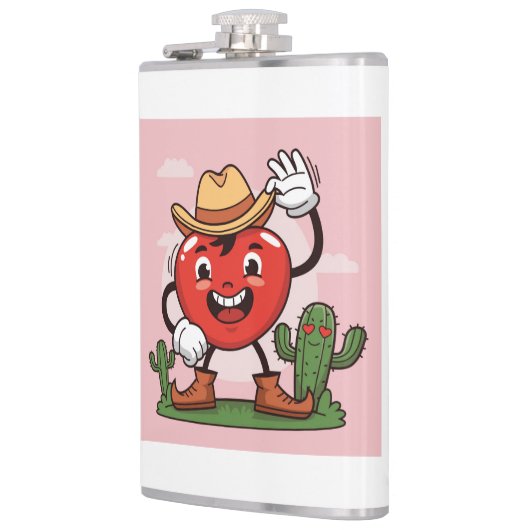 Funny cartoon heupfles (Links)