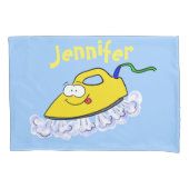 Funny cartoon ijzerwas illustratie kussensloop (Voorkant)