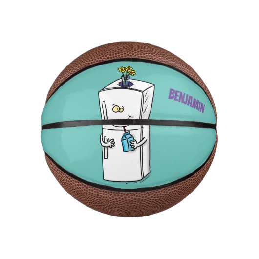 Funny cartoon illustratie basketbal (Voorkant)