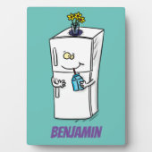 Funny cartoon illustratie fotoplaat (voorkant)