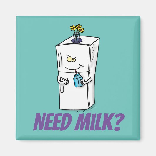 Funny cartoon illustratie magneet (Voorkant)