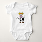 Funny Cartoon Koe Romper (Voorkant)