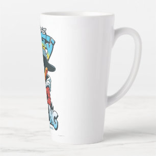 Funny Cartoon Latte Mok