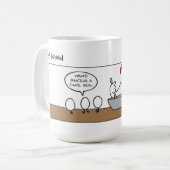 Funny Cartoon - Moeder Chicken Cooking Koffiemok (Voorkant links)