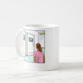 Funny Cartoon Mok - Radiologie (Voorkant links)