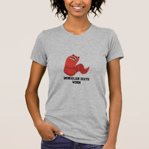 Funny Cartoon Mongolian Death Wprm T-shirt