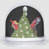 Funny cartoon named Merry vegan christmas  (Avant)