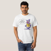 Funny cartoon quote t-shirt (Voorkant volledig)