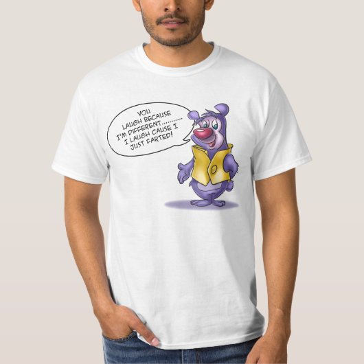 Funny cartoon quote t-shirt (Voorkant)