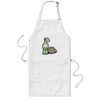 Funny Cartoon Shell-less Tortoise Apron Lang Schort